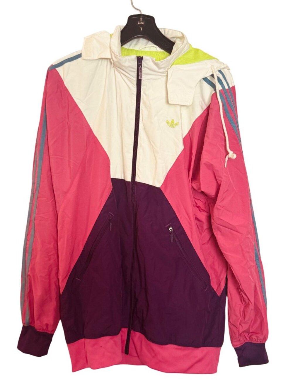 vintage Adidas Originals Vintage Colorblock Windbreaker Jacket M